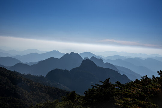 安徽黄山风景