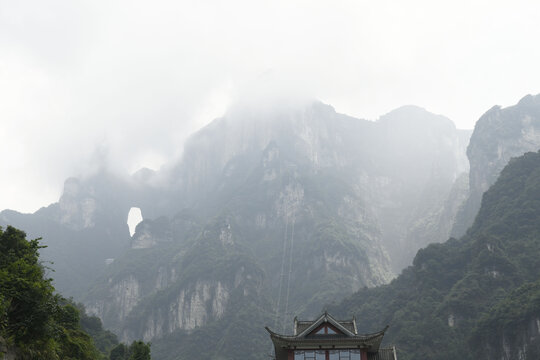 湖南张家界天门山