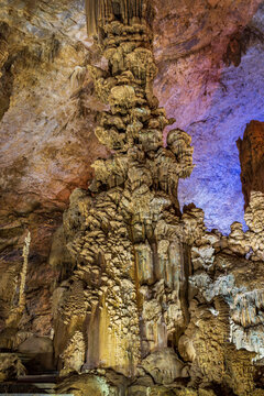 织金洞世界地质公园溶洞景观