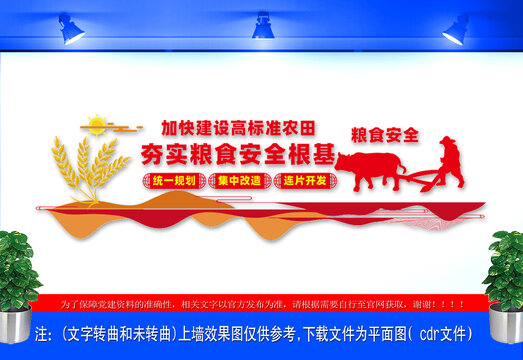 加快建設(shè)高標(biāo)準(zhǔn)農(nóng)田展板