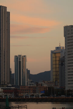 烟台山海滨