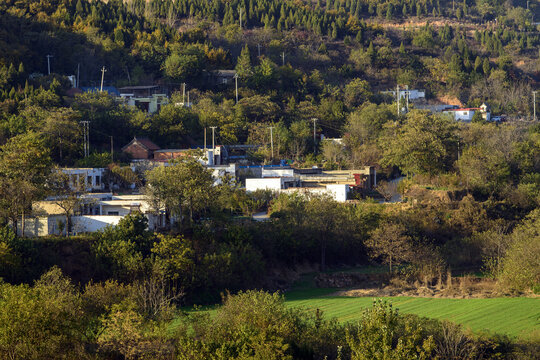 秋天田野