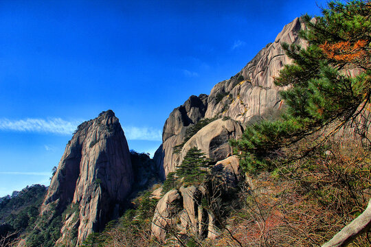 黄山群山