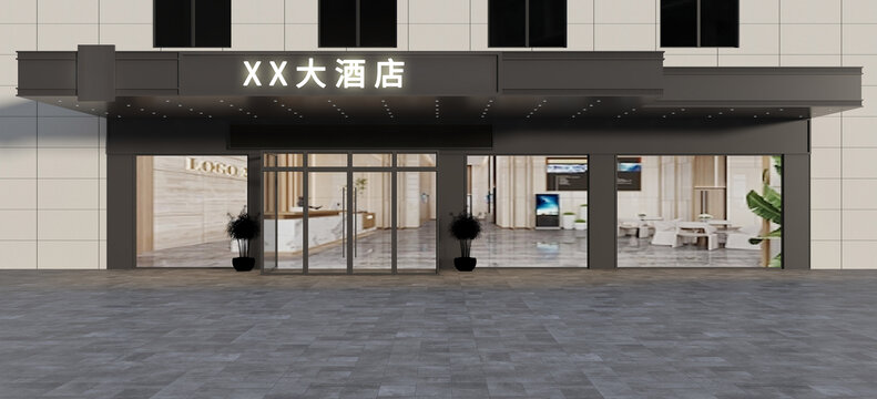 酒店門頭設計