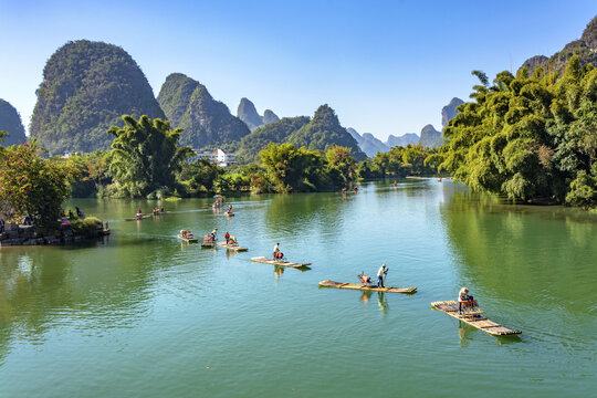 阳朔遇龙河风景区