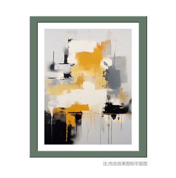 抽象油畫