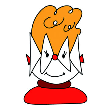LOGO形象原創(chuàng)魚叔叔卡通造型