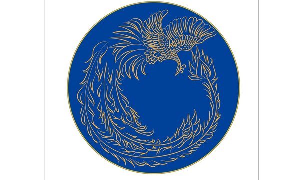 金鳳凰線稿