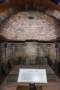 忻州市博物馆的晋王李克用墓室