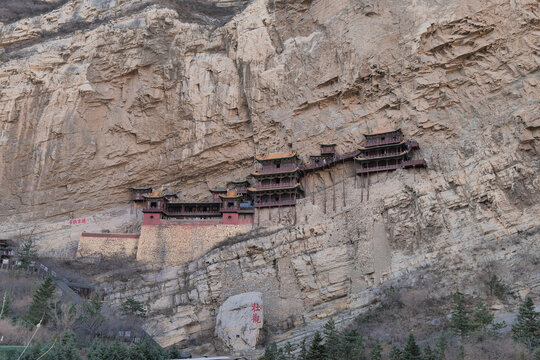 山西大同恒山悬空寺