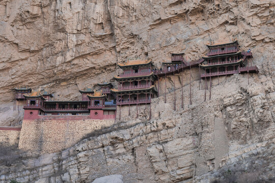 山西大同恒山悬空寺