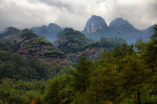 武夷山青山绿水