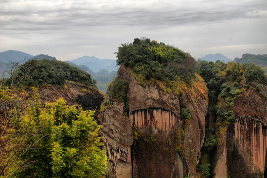 武夷山天游峰美景