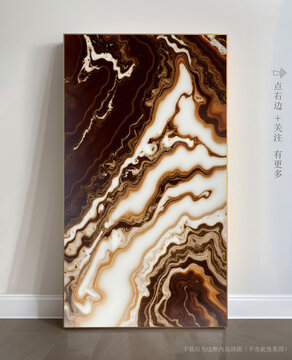 石紋抽象大理石掛畫