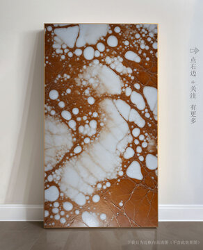 奢華大理石紋玄關(guān)背景墻