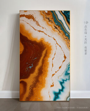 抽象畫大理石瓷磚畫