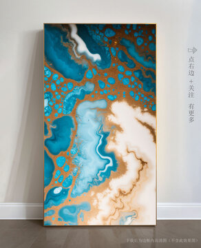 抽象畫大理石瓷磚