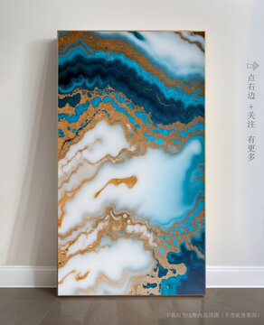 高清抽象石紋大理石壁畫