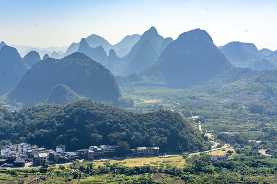 阳朔喀斯特地貌