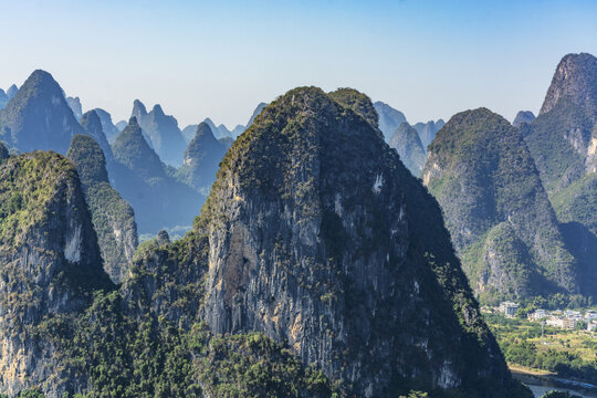 阳朔喀斯特地貌