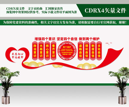 四個意識四個自信兩個維護