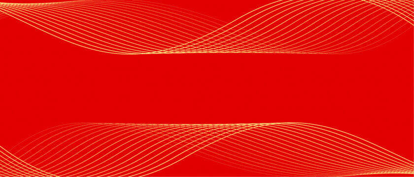 红色线条抽象背景