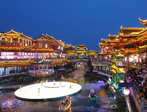 古鎮(zhèn)夜景亮化