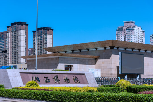 中国山西博物院大门