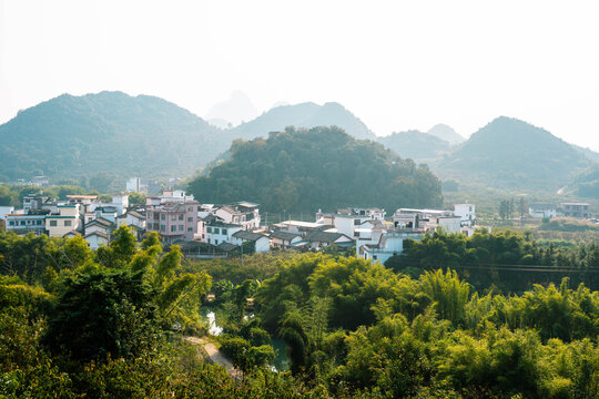 青山绿水山水风景