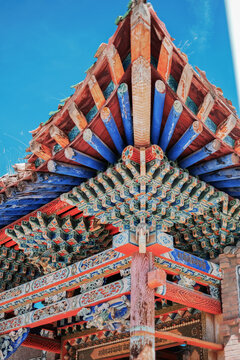 阿柔大寺建筑特写