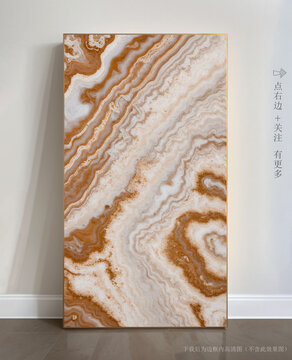 玄關(guān)大理石背景墻抽象畫
