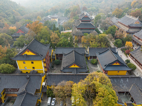 杭州灵隐寺秋色