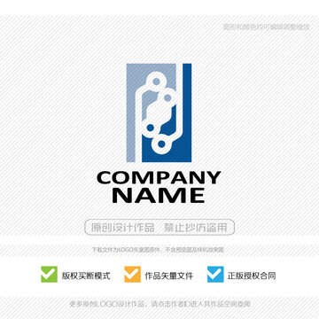 芯片電路LOGO標志設(shè)計