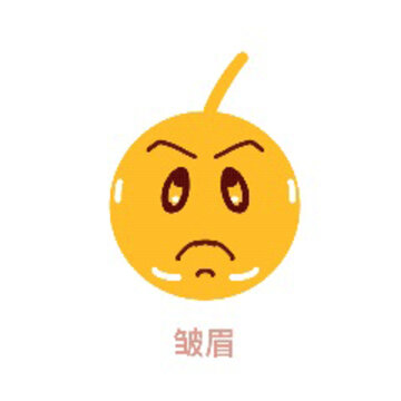 皺眉