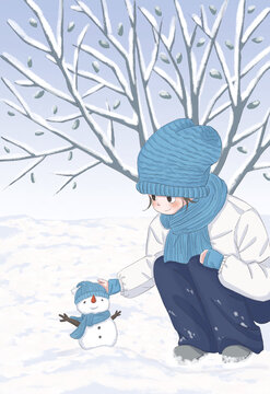 堆個小雪人