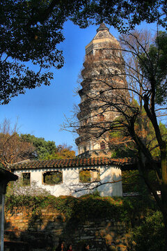 苏州虎丘山虎丘塔