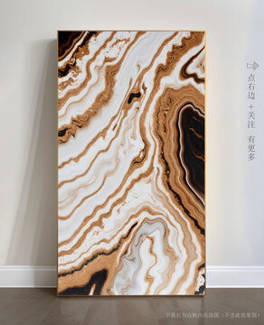奢華大理石紋玄關(guān)背景墻