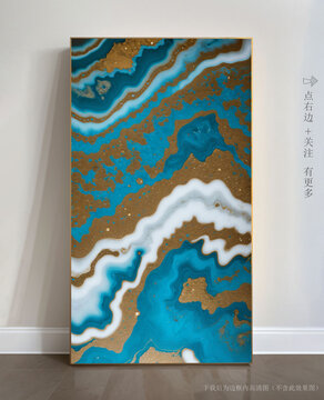 奢華大理石紋玄關(guān)背景墻
