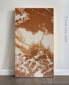 唯美條紋藝術(shù)畫大理石