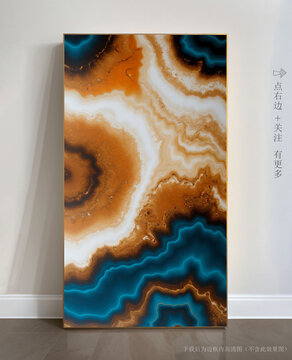 高檔大理石抽象藝術(shù)畫