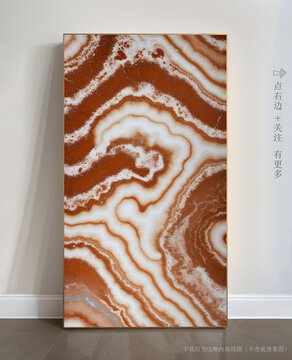 奢華大理石紋玄關(guān)背景墻