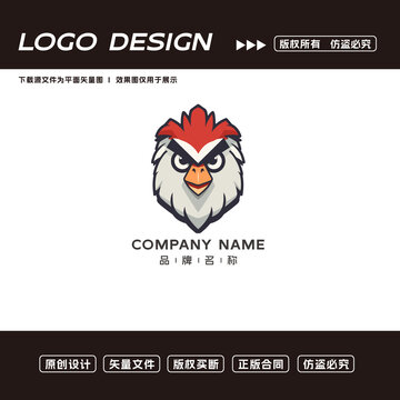 炸鸡店logo标志