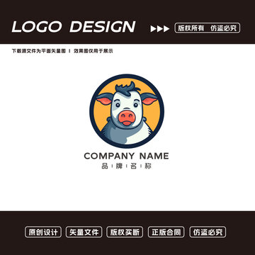 牛头logo