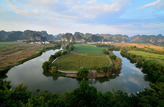 山水风景图