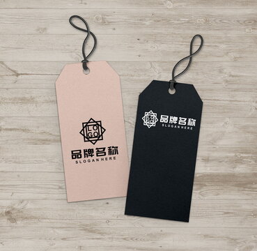 服装吊牌LOGO样机