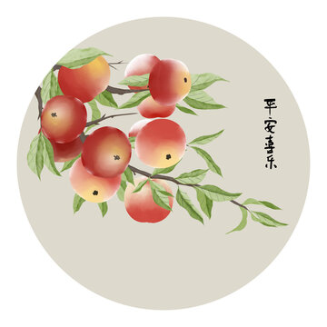 红苹果装饰画