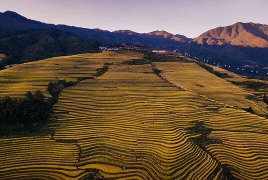 梯田胜景