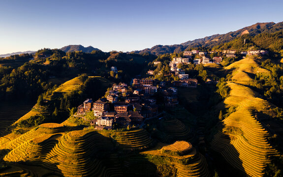 梯田胜景