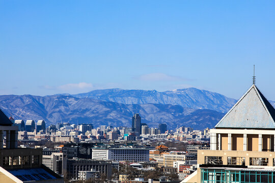 燕京八景之西山晴雪