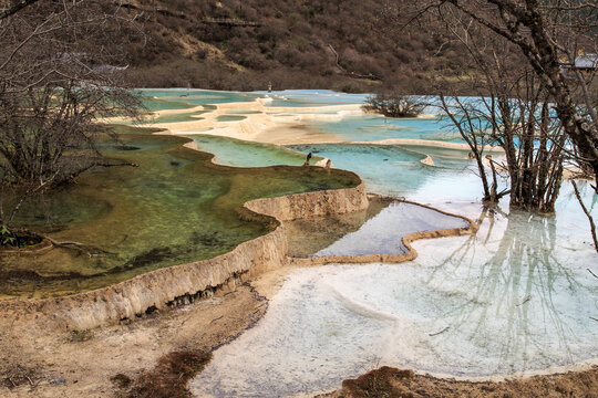 黄龙五彩池